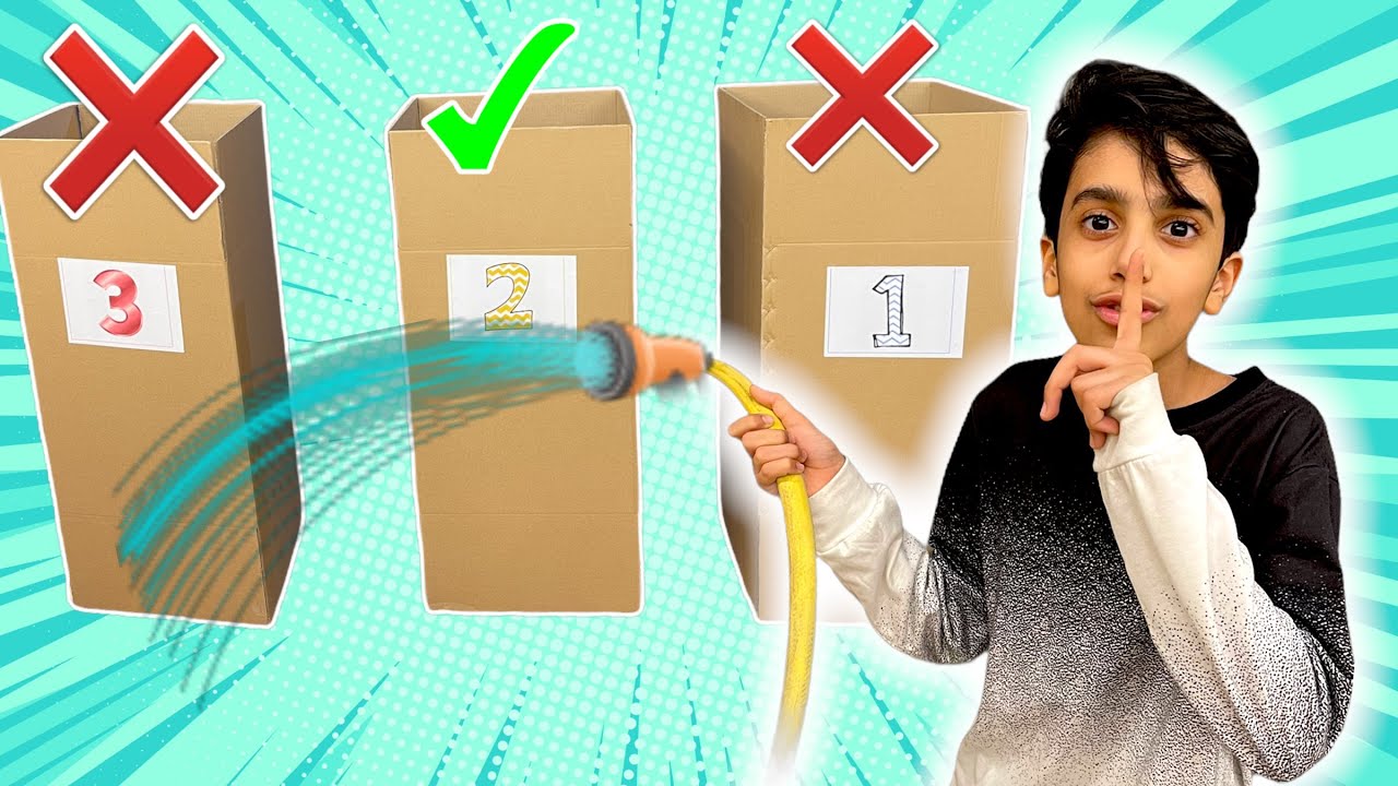 تحدي لا تختار الصندوق الخطا | الماي بارد | اللي حاول يغش تعاقب | تحدي الصندوق الخطا