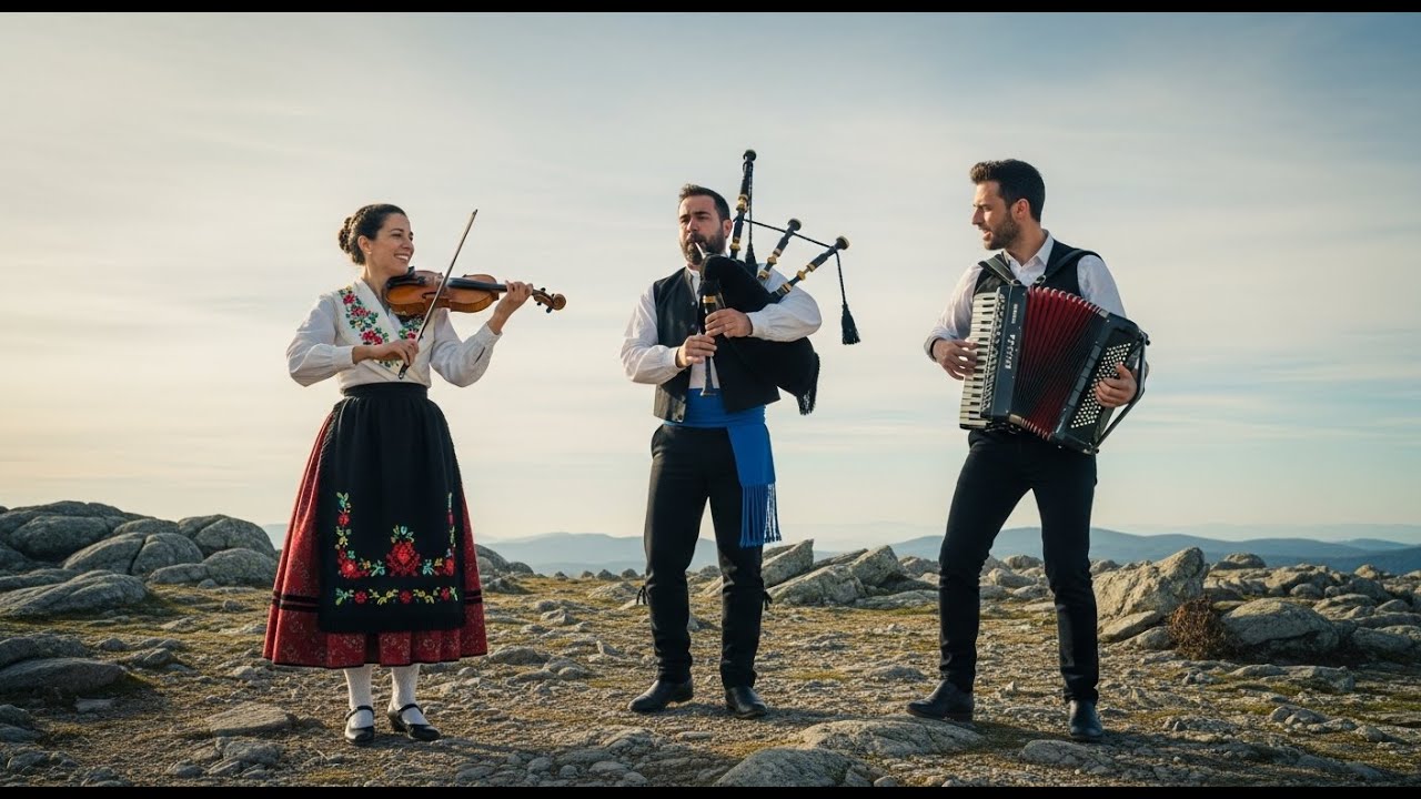 Мечта Небесного Земного | Древние звуки Галиции со скрипкой и барабаном