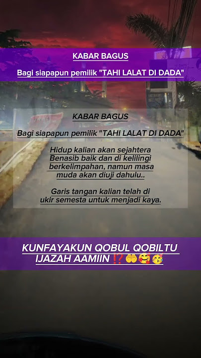 KUNFAYAKUN QOBUL QOBILTU IJAZAH AAMIIN ⁉️ #cerita #motivasidiri #respect #motivasihidup
