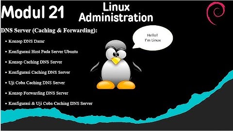 DNS Server (Caching & Forwarding)🤩🤩 - Administrasi System Jaringan