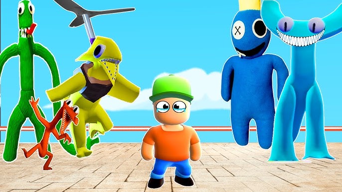 AZUL BABÃO Rainbow Friends Capitulo 2 BomboingStudio 2 