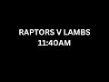 Raptors v Lambs | Floorball WA State League