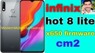 Infinix Hot 8 Lite X650 Firmware Flash File