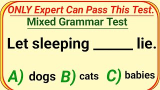 Find the Mistake 🔍 | English Grammar Test Part 7 | 40 Error Detection Questions 😱
