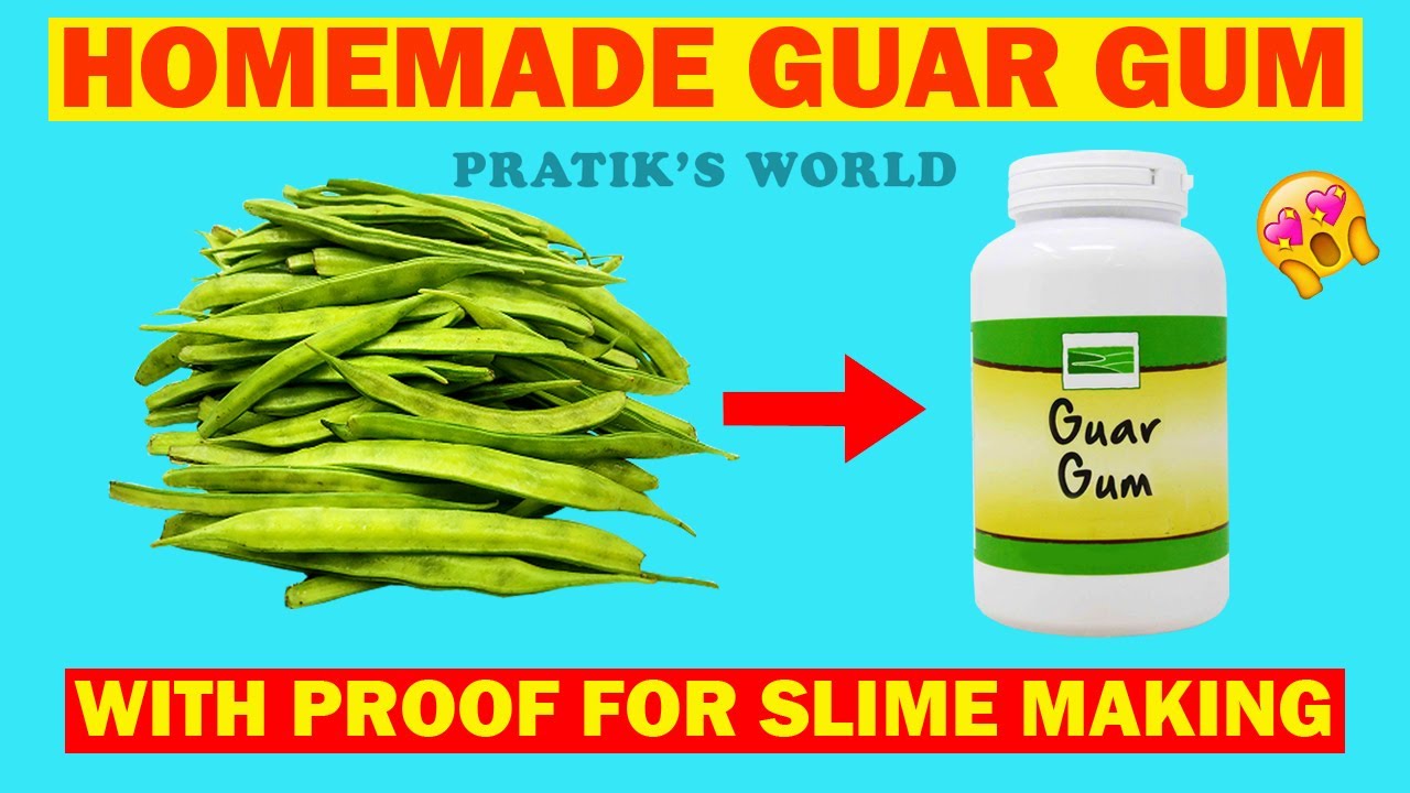 Homemade Guar Gum Powder Diy Guar Gum Powderhow To Make Guar Gum