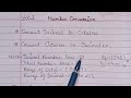 Decimal to Octal and Octal to Decimal Conversion | Number Conversion | IT Education