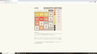 2048 in 1:17 speedrun