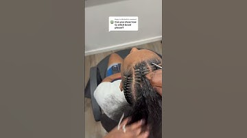 Stitch braid tutorial #stitchbraids #tutorial #braids #fyp #howtobraid #howto