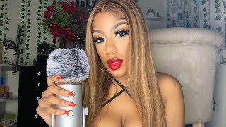 ASMR | TINGLY Gum Chewing Inaudible Whispers w/ Mouth Sounds