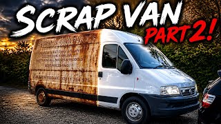 Scrap Van Part 2! We are making progress!