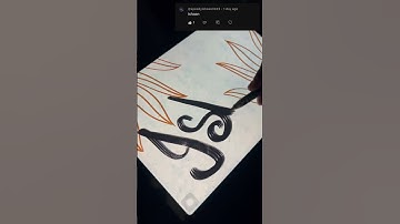 🤩Comment below 👇your name #lettering #artistdrawing #procreateart #handlettering #letteringartist