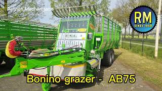 Bonino Grazer Ab 75 - Maaiwagen Opraapwagen - Stalvoeren.