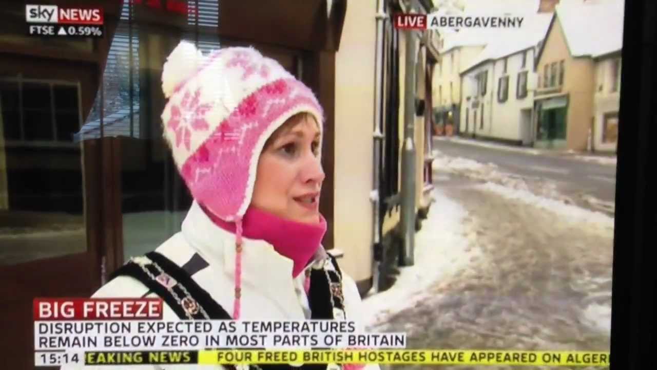 Sam Dodd Mayor of Abergavenny Live Interview for SKY NEWS YouTube
