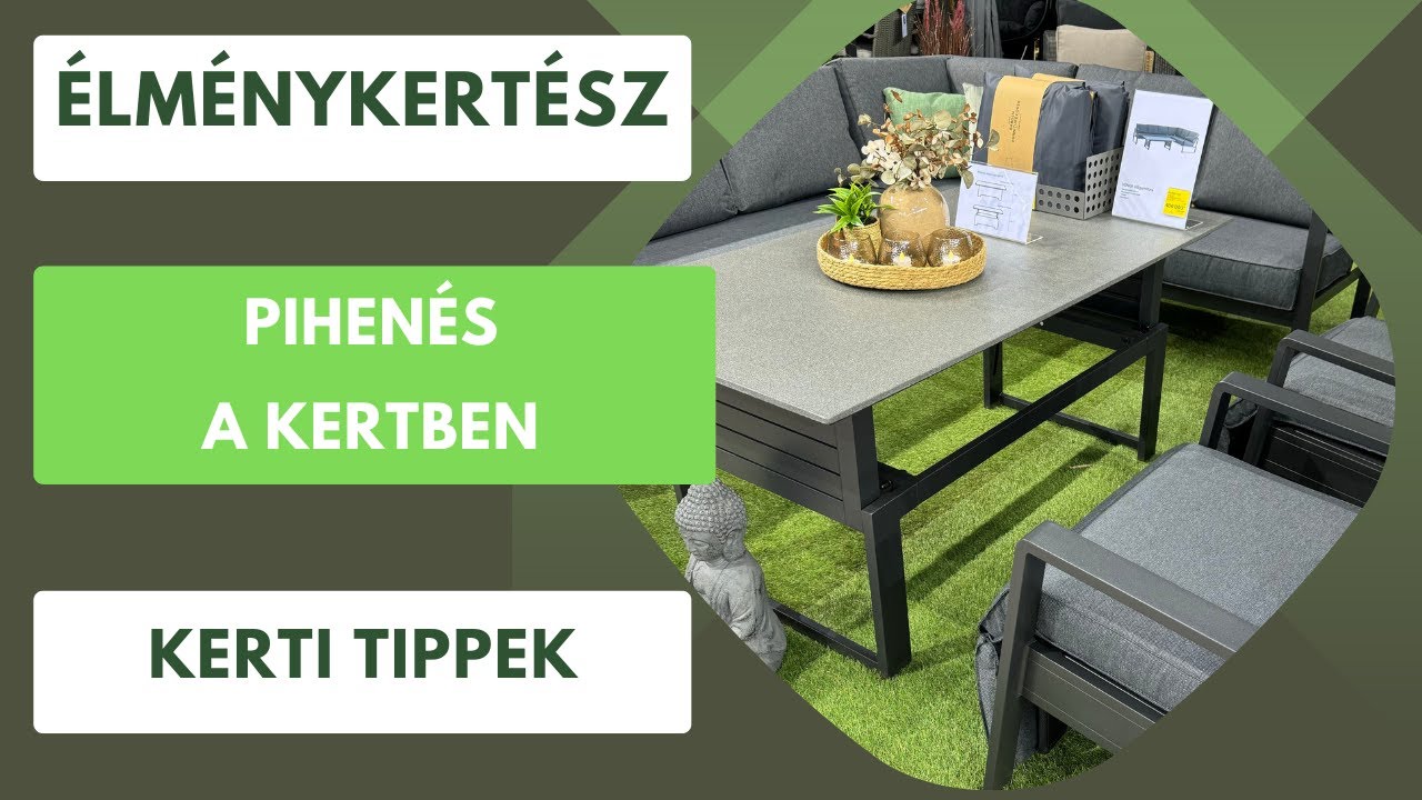 Pihenés a kertben🏡⛱️