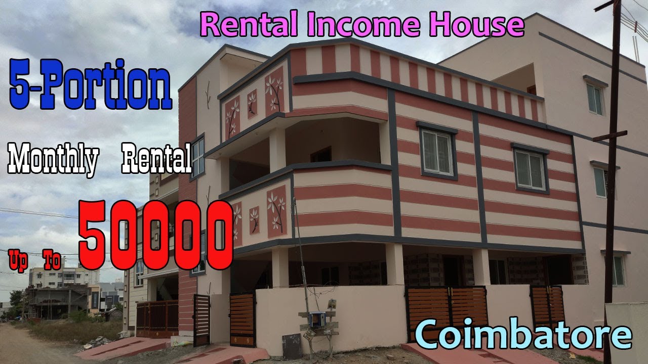 Rental House For Sale in Coimbatore Vilankurichi Monthly Rental