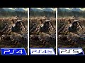 Days Gone | PS5 - PS4 - PS4 Pro | Graphics & FPS Comparison