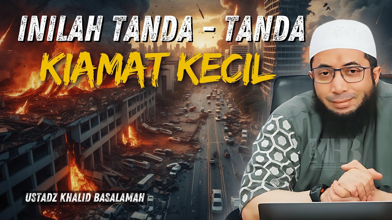 MERINDING‼️ INILAH TANDA - TANDA KIAMAT KECIL YANG JARANG DIKETAHUI  - USTADZ KHALID BASALAMAH