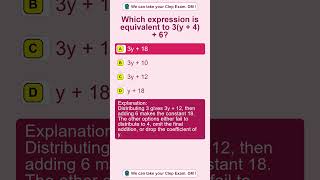 CLEP Math Radical Expressions