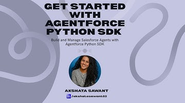 Get Started with Agentforce Python SDK