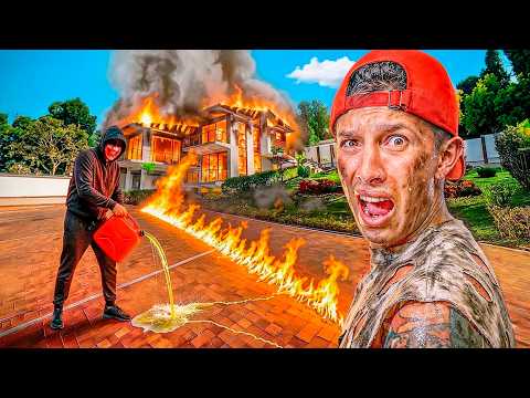 ¡MI VECINO LE PRENDE FUEGO A la CASA DE @PARCERICO ! *ADIOS PARCEHOUSE*🔥