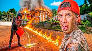 ¡MI VECINO LE PRENDE FUEGO A la CASA DE @PARCERICO ! *ADIOS PARCEHOUSE*🔥