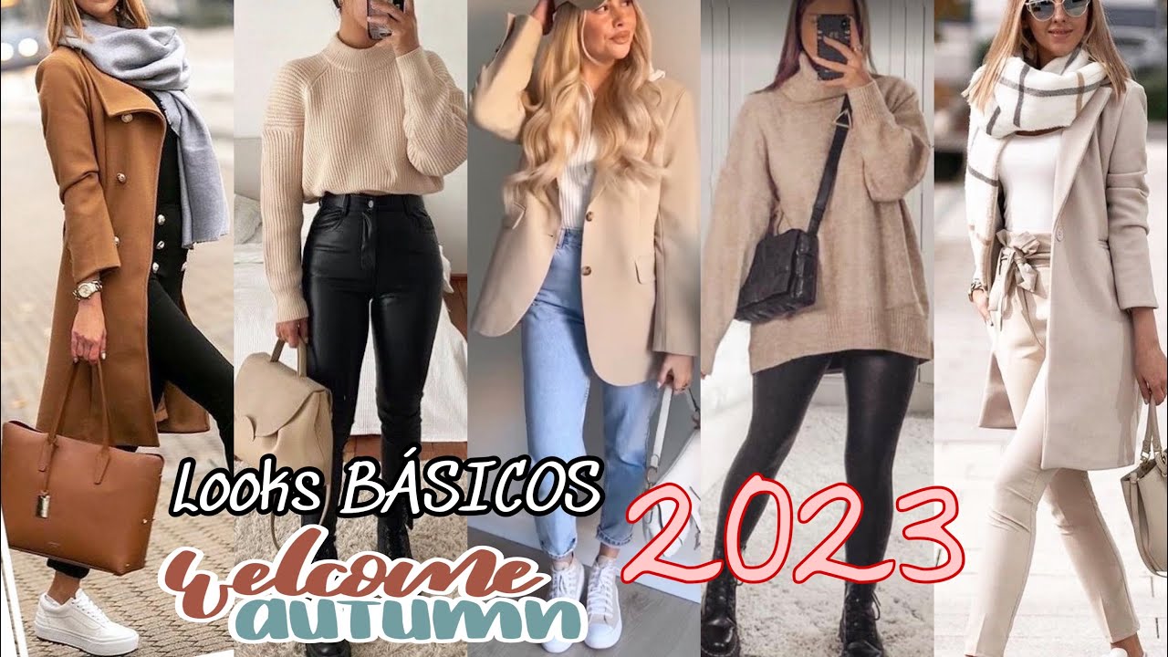 Moda 2022 MUJER OTOÑO INVIERNO LOOKS 2023 OUTFITS DE MODA Y TENDENCIAS  OTOÑO INVIERNO 22/23 