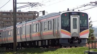 E129系B12編成　信越本線下り普通441M　長岡→新潟→内野