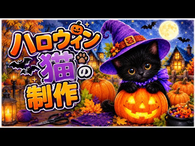 101 [DA] Making a Halloween Cat 🎃 - YouTube