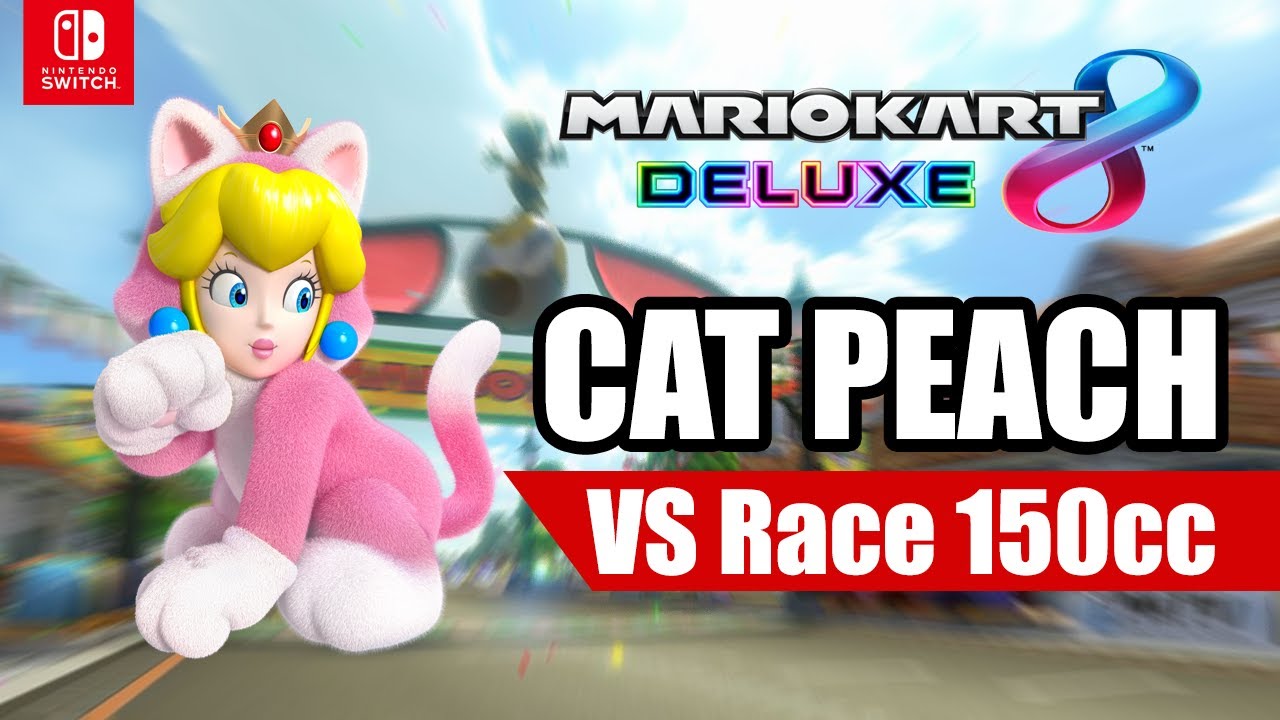 Peach Racing Mario Kart Car Cat Peach _ Mario Kart Peach Guide – RRRM