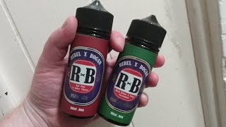 Rebel Bogan Ejuice review! Where did I get these e-liquids!? Delicious! 🤤