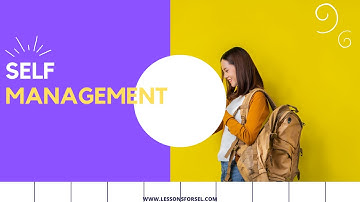 SEL Self Management Lesson Rebecca