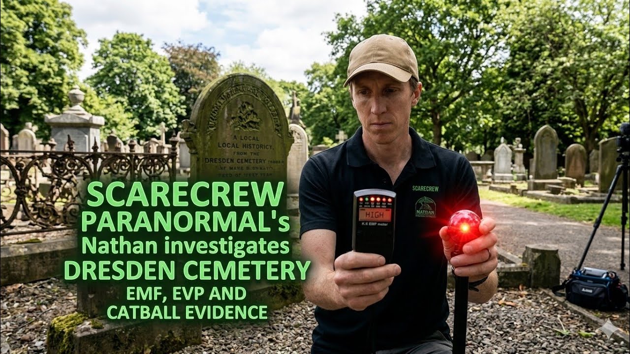 A Spirit Led Me to Its Grave… EMF Meter Goes Crazy! | Scarecrew Paranormal investigate the UK..