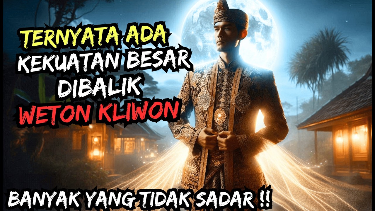 PRIMBON JAWA UNGKAP!! TERNYATA ADA KEKUATAN BESAR DI BALIK WETON KLIWON.