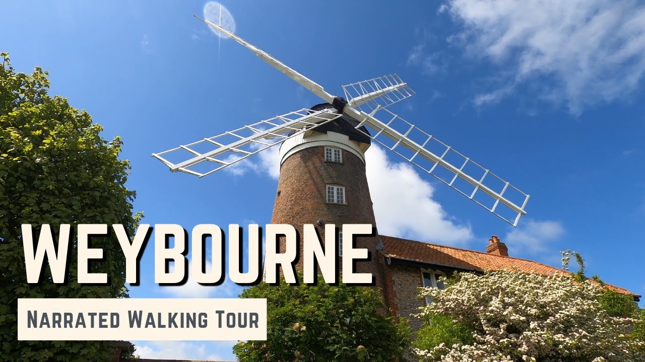 WEYBOURNE, Norfolk | 4K Narrated Walking Tour | Let's Walk!