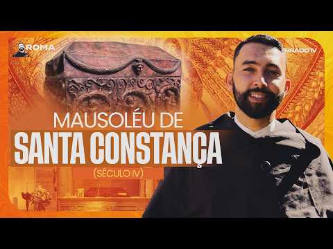 Mausoleum of Santa Costanza (4th Century) - Rome with Friar Juliano (THIAGO BRADO TV)