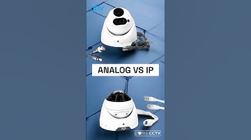 IP or ANALOG - What’s the Difference?! #unv #ipcamera #analogcamera #dvr #nvr #cctv #poeswitch #hdd