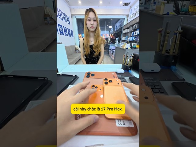 Sửa điện thôi cũng gặp cặp đôi rách việc :)) #reviewcongnghe #apple #iphone #iphone17promax