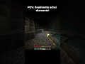 finalmente achei diamantes #minecraft #shorts #minecraftshorts #pov