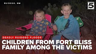 Children identified in deadly Ruidoso floods, family seeks support