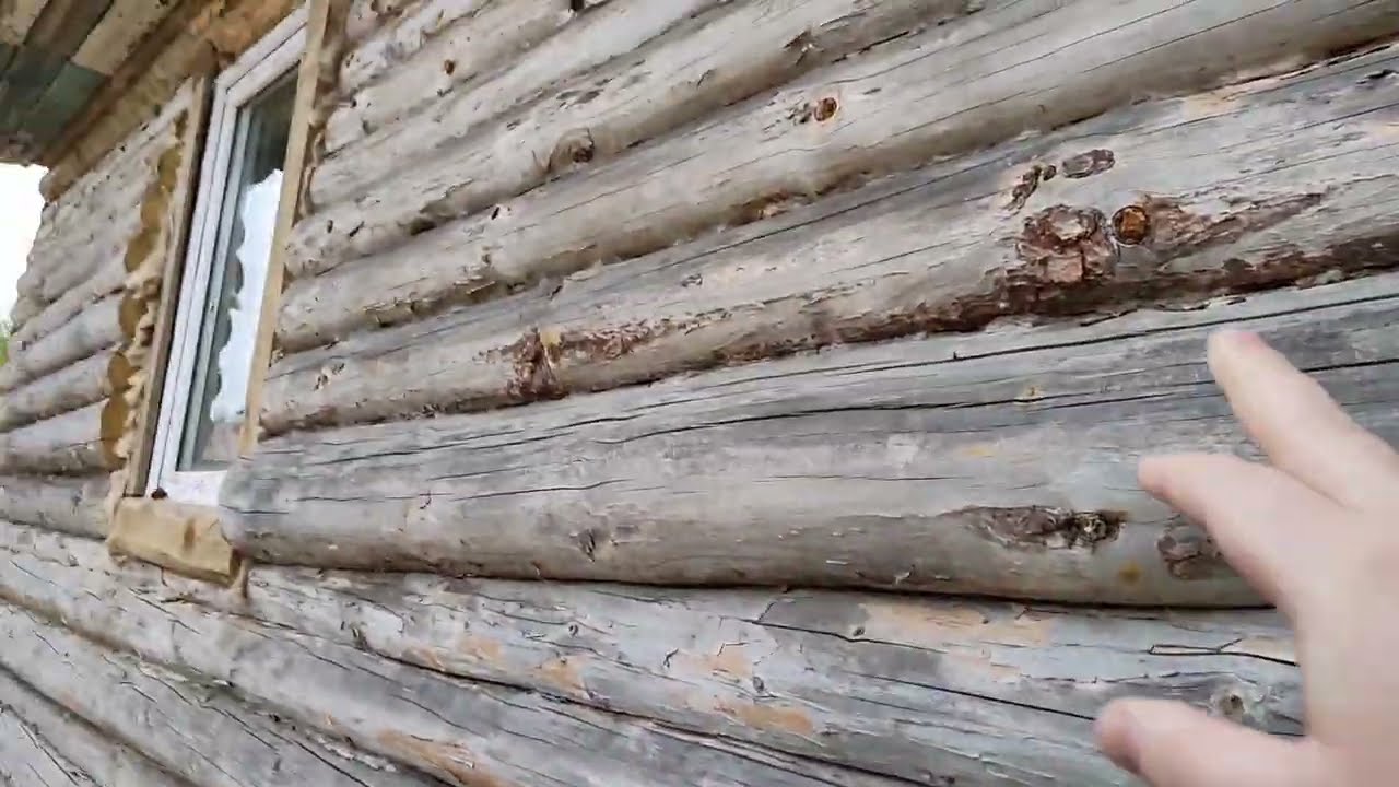 Ремонт старого деревянного дома 6х6 м с пристройкой 2,5 м. Часть 1 ...