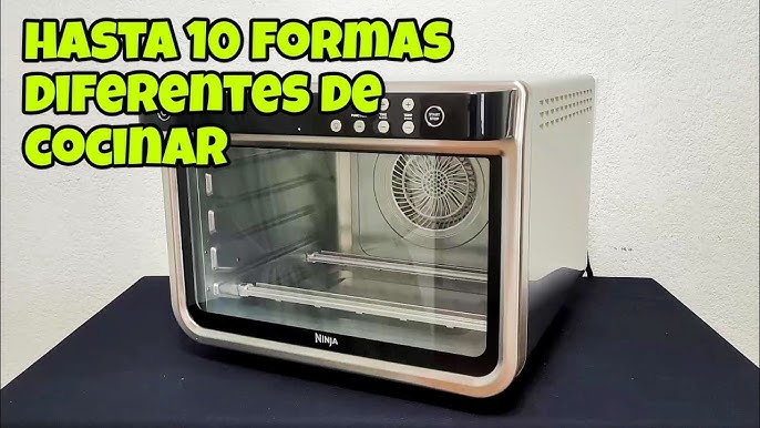 Ninja DT201 Foodi 10 en 1 XL Pro Air Fry Digital - Horno tostador de  convección con deshidrato y recalentamiento, 1800 vatios, acabado de acero