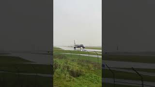 Zk-Nna Getting Ready To Depart Christchurch Airport