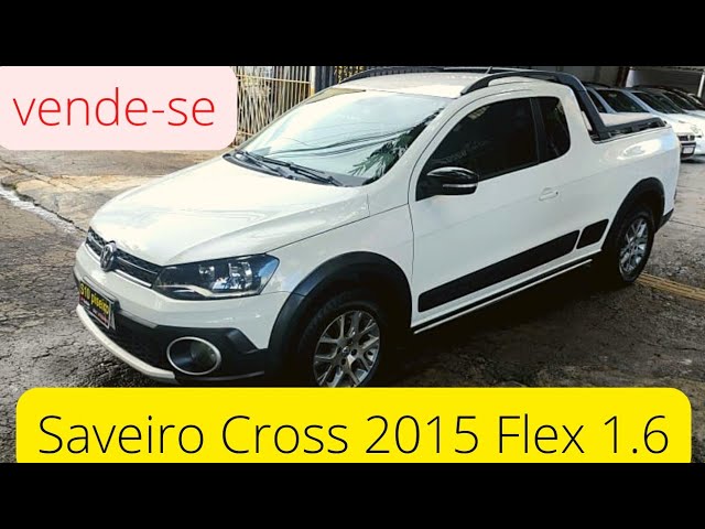 Ela bota a Strada pra mamar: Volkswagen Saveiro CE Cross 2015