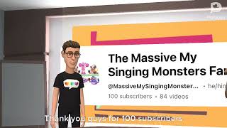 Thank You For 100 Subscribers! #plotagon #youtube #100subscribers #thankyou