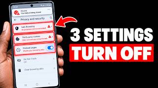 Change These 3 Chrome Settings NOW!