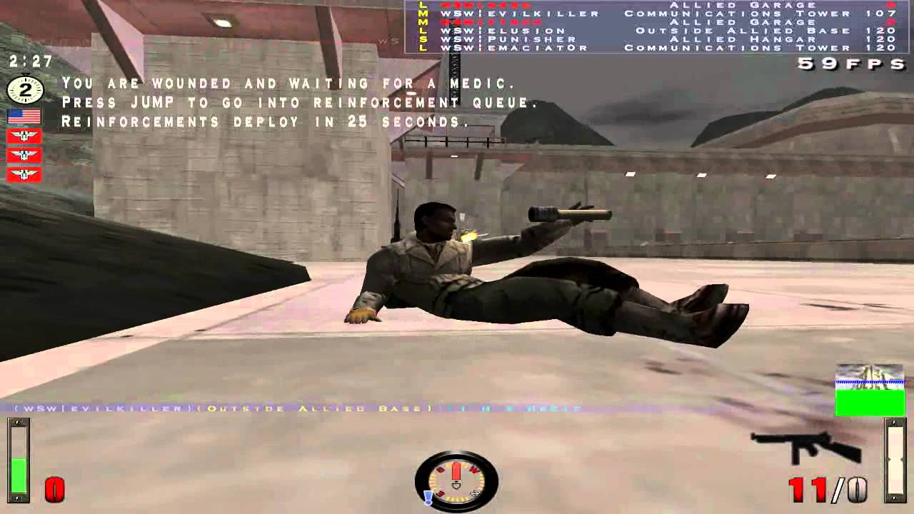 Return to Castle Wolfenstein: Clan Kapitol vs Westside Wolves