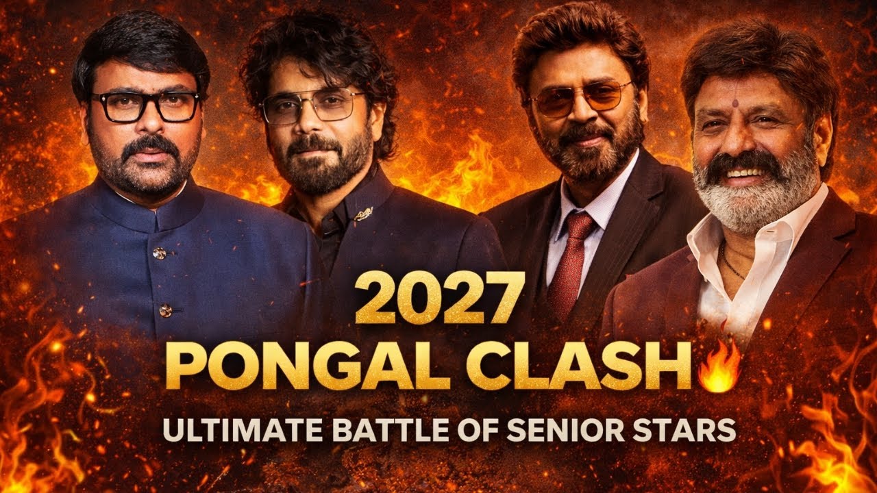 2027 Pongal Clash 🔥 Chiranjeevi vs Balakrishna vs Nagarjuna vs Venkatesh | Ultimate Senior Stars