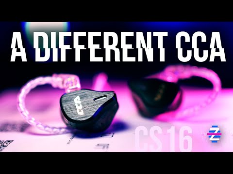 CCA CS16 in-Ear Monitors, 16BA Reference HiFi Stereo IEM Wired Earphones/Earbuds/Headphones with Detachable Cable 2Pin for Musician Audiophile (with M CCA CS16 Review - Different \u0026 Its Not for Me ( vs CA16, C12, BA5