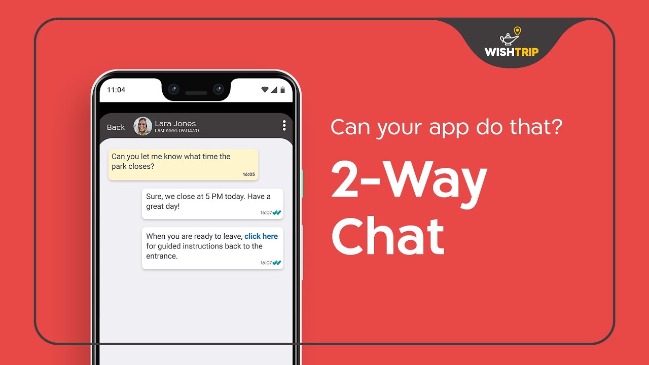 Can Your App Do THAT? 2-Way Chat