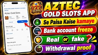 Aztec Gold Slots App Real Or Fake | Aztec Gold Slots App Withdrawal | Aztec Gold Slots App screenshot 1